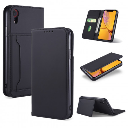Flip Cover iPhone XR Porte-Carte Support Flip Cover iPhone XR Porte-Carte Support