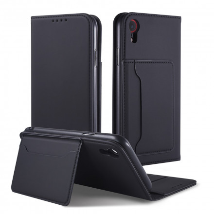 Flip Cover iPhone XR Porte-Carte Support Flip Cover iPhone XR Porte-Carte Support