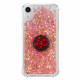 Coque iPhone XR Paillettes avec Anneau-Support Coque iPhone XR Paillettes avec Anneau-Support