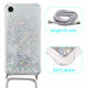 Coque iPhone XR Paillettes et Cordon Coque iPhone XR Paillettes et Cordon