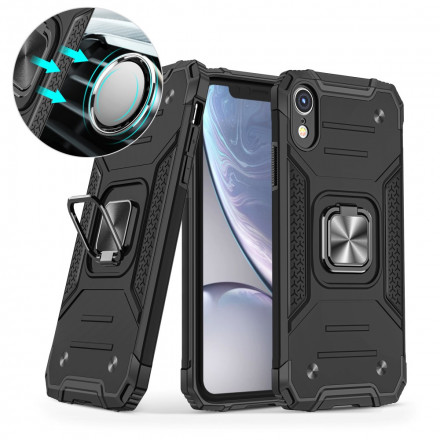 Coque iPhone XR Style Armure Anneau-Support Coque iPhone XR Style Armure Anneau-Support