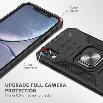 Coque iPhone XR Style Armure Anneau-Support Coque iPhone XR Style Armure Anneau-Support