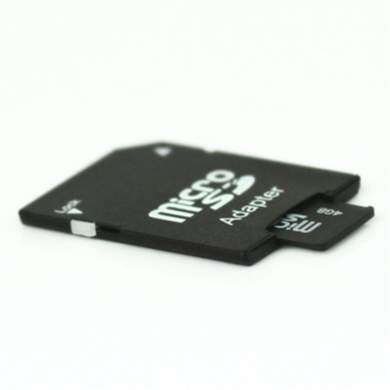 Carte Micro SD 4GO avec Adaptateur SD - Ma Coque