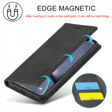 Flip Cover iPhone XR LC.IMEEKE Effet Cuir Flip Cover iPhone XR LC.IMEEKE Effet Cuir