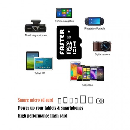 Carte Micro SD 16GO avec Adaptateur SD - Ma Coque