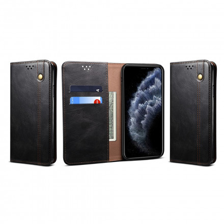 Flip iPhone XR Simili Cuir Ciré Flip iPhone XR Simili Cuir Ciré