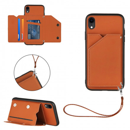 Coque iPhone XR Multi-Cartes Support Mains libres