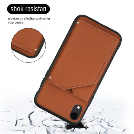 Coque iPhone XR Multi-Cartes Support Mains libres Coque iPhone XR Multi-Cartes Support Mains libres