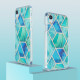 Coque iPhone XR Marbre Géométrique Flashy Coque iPhone XR Marbre Géométrique Flashy