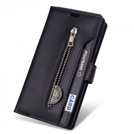 Housse Huawei P40 Pro Porte-Monnaie avec Lanière Housse Huawei P40 Pro Porte-Monnaie avec Lanière