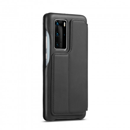 Flip Cover Huawei P40 Pro LC.IMEEKE Effet Cuir