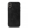 Coque iPhone X / XS Effet Cuir Couture