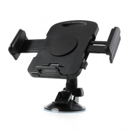 sourcingmap® silicone antidérapant noir Phone Support Tablette Tampon Support pour voiture Accueil Bureau 