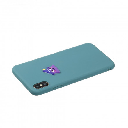 Coque iPhone X / XS Silicone Logo Animal Fun