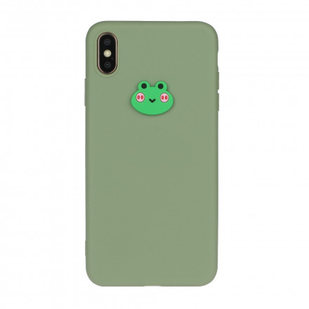 Coque iPhone X / XS Silicone Logo Animal Fun