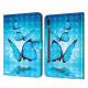 Housse Simili Cuir Samsung Galaxy Tab S7 Papillons Housse Simili Cuir Samsung Galaxy Tab S7 Papillons