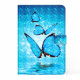 Housse Simili Cuir Samsung Galaxy Tab S7 Papillons Housse Simili Cuir Samsung Galaxy Tab S7 Papillons