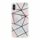 Coque iPhone X / XS Marbre Géométrique Flashy Coque iPhone X / XS Marbre Géométrique Flashy