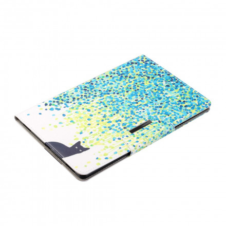 Housse Samsung Galaxy Tab S7 Chat Noir Housse Samsung Galaxy Tab S7 Chat Noir