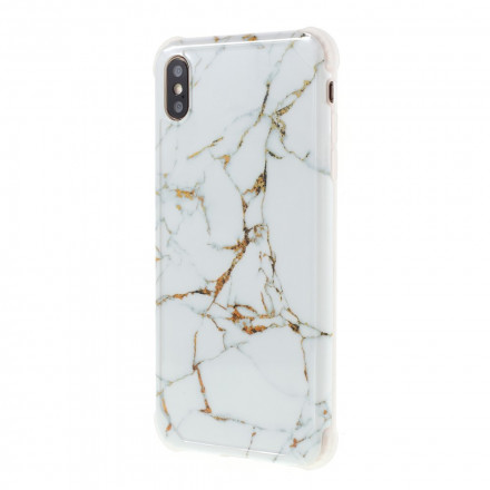 Coque iPhone X / XS Style Marbre Coins Renforcés