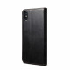 Flip iPhone X / XS Simili Cuir Ciré Flip iPhone X / XS Simili Cuir Ciré