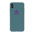 Coque iPhone XS Max Silicone Logo Animal Fun