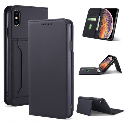 Flip Cover iPhone XS Max Porte-Carte Support Flip Cover iPhone XS Max Porte-Carte Support