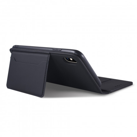 Flip Cover iPhone XS Max Porte-Carte Support Flip Cover iPhone XS Max Porte-Carte Support