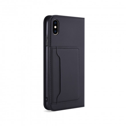 Flip Cover iPhone XS Max Porte-Carte Support Flip Cover iPhone XS Max Porte-Carte Support