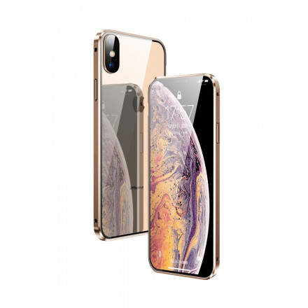 Coque iPhone XS Max Verre Trempé Avant et Arrière Coque iPhone XS Max Verre Trempé Avant et Arrière