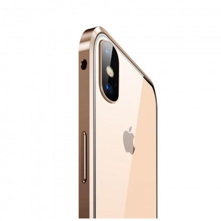 Coque iPhone XS Max Verre Trempé Avant et Arrière Coque iPhone XS Max Verre Trempé Avant et Arrière