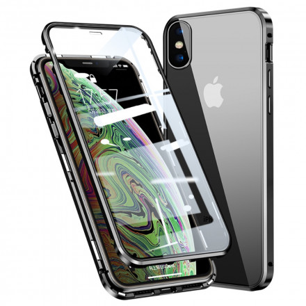 Coque iPhone XS Max Verre Trempé Avant et Arrière