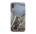Coque iPhone XS Max Style Marbre Coins Renforcés