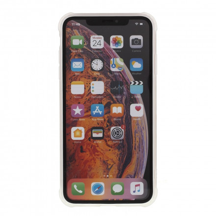 Coque iPhone XS Max Style Marbre Coins Renforcés
