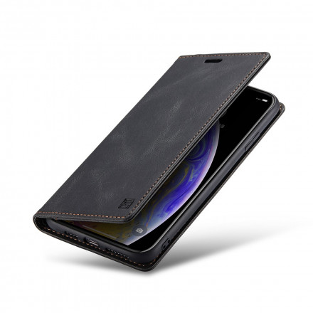 Flip Cover iPhone XS Max Effet Cuir Technologie RFID Flip Cover iPhone XS Max Effet Cuir Technologie RFID