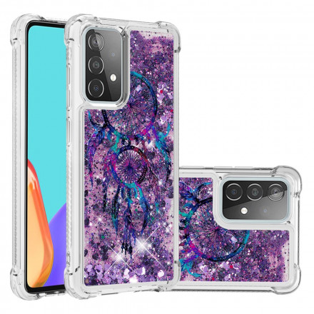 Coque Samsung Galaxy A52 4G / A52 5G Attrape Rêves Paillettes Coque Samsung Galaxy A52 4G / A52 5G Attrape Rêves Paillettes