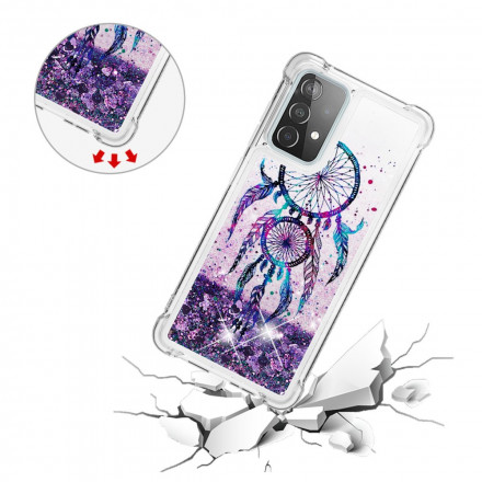 Coque Samsung Galaxy A52 4G / A52 5G Attrape Rêves Paillettes Coque Samsung Galaxy A52 4G / A52 5G Attrape Rêves Paillettes