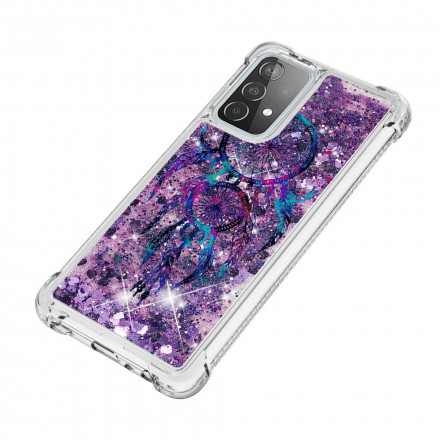 Coque Samsung Galaxy A52 4G / A52 5G Attrape Rêves Paillettes Coque Samsung Galaxy A52 4G / A52 5G Attrape Rêves Paillettes