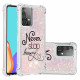 Coque Samsung Galaxy A52 4G / A52 5G Never Stop Dreaming Paillettes Coque Samsung Galaxy A52 4G / A52 5G Never Stop Dreaming Paillettes