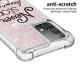 Coque Samsung Galaxy A52 4G / A52 5G Never Stop Dreaming Paillettes Coque Samsung Galaxy A52 4G / A52 5G Never Stop Dreaming Paillettes