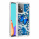 Coque Samsung Galaxy A52 4G / A52 5G Papillons Bleus Paillettes Coque Samsung Galaxy A52 4G / A52 5G Papillons Bleus Paillettes