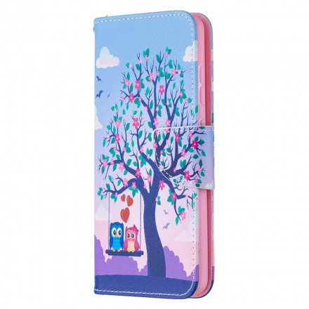 Housse Samsung Galaxy A52 4G / A52 5G Hiboux Sur La Balançoire Housse Samsung Galaxy A52 4G / A52 5G Hiboux Sur La Balançoire