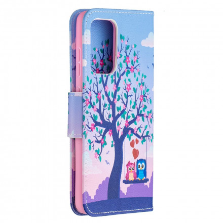 Housse Samsung Galaxy A52 4G / A52 5G Hiboux Sur La Balançoire Housse Samsung Galaxy A52 4G / A52 5G Hiboux Sur La Balançoire