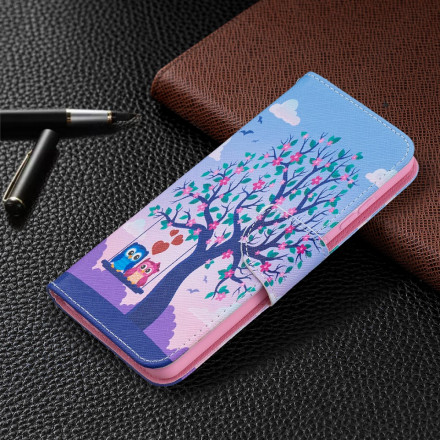 Housse Samsung Galaxy A52 4G / A52 5G Hiboux Sur La Balançoire Housse Samsung Galaxy A52 4G / A52 5G Hiboux Sur La Balançoire