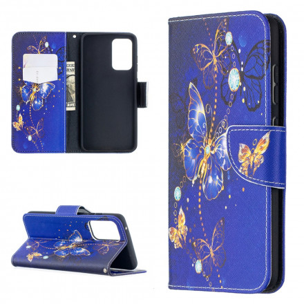 Housse Samsung Galaxy A52 4G / A52 5G Papillons Rois Housse Samsung Galaxy A52 4G / A52 5G Papillons Rois