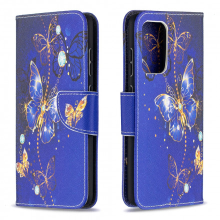Housse Samsung Galaxy A52 4G / A52 5G Papillons Rois Housse Samsung Galaxy A52 4G / A52 5G Papillons Rois