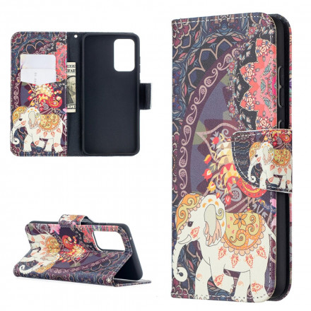 Housse Samsung Galaxy A52 4G / A52 5G Mandala Éléphants Ethniques Housse Samsung Galaxy A52 4G / A52 5G Mandala Éléphants Ethniques