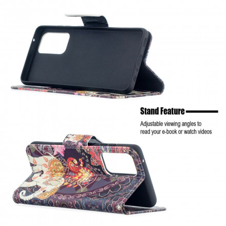 Housse Samsung Galaxy A52 4G / A52 5G Mandala Éléphants Ethniques Housse Samsung Galaxy A52 4G / A52 5G Mandala Éléphants Ethniques