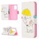 Housse Samsung Galaxy A52 4G / A52 5G Bébé Éléphant Housse Samsung Galaxy A52 4G / A52 5G Bébé Éléphant