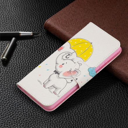 Housse Samsung Galaxy A52 4G / A52 5G Bébé Éléphant Housse Samsung Galaxy A52 4G / A52 5G Bébé Éléphant